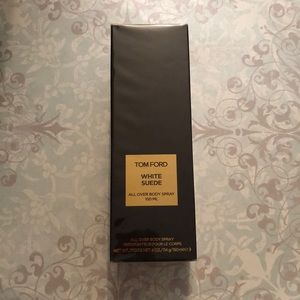 Tom ford white suede